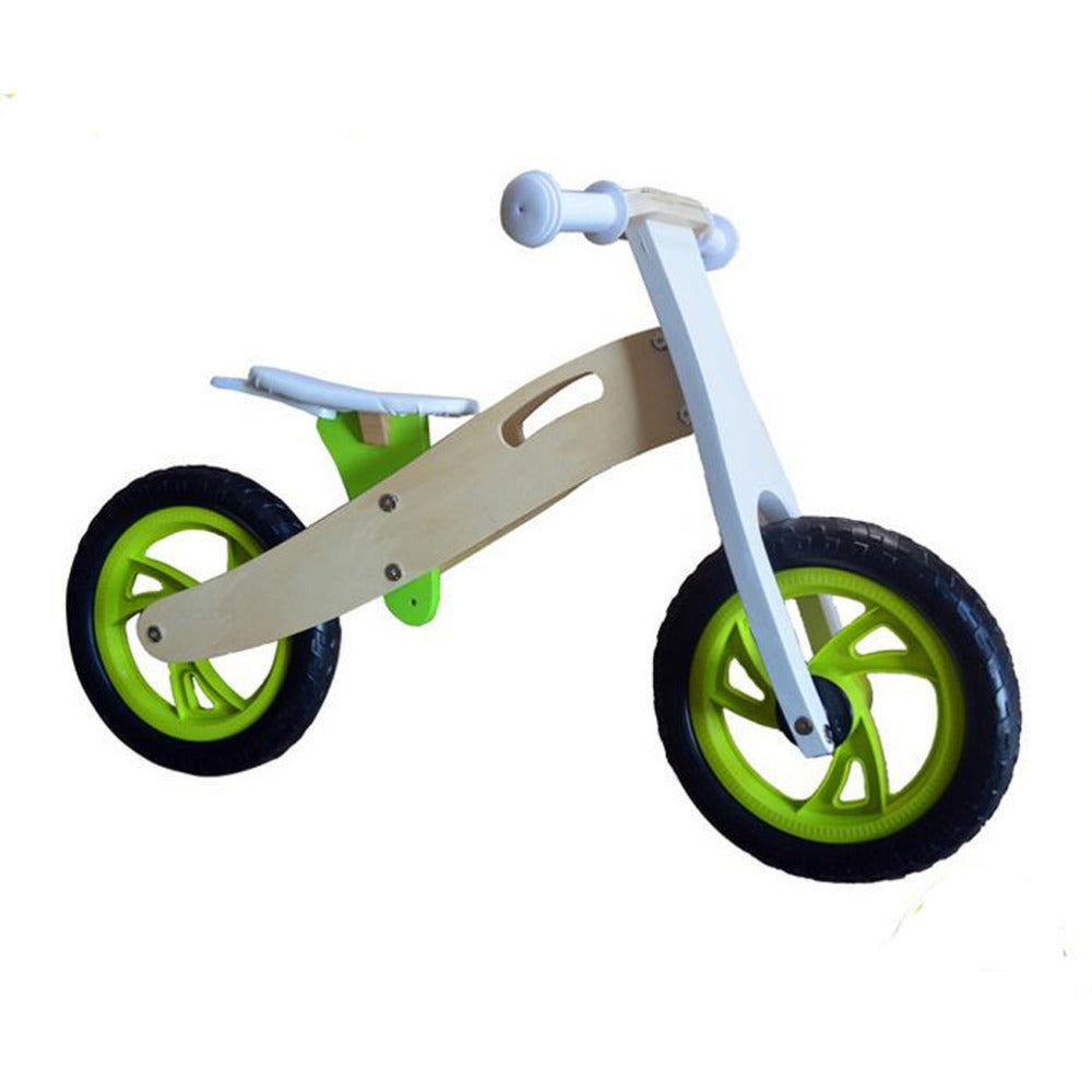 Educational Wooden Balance Bike 12"