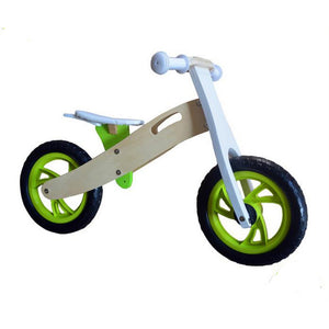 Educational Wooden Balance Bike 12"