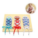 Lacing Shoes Learning Board