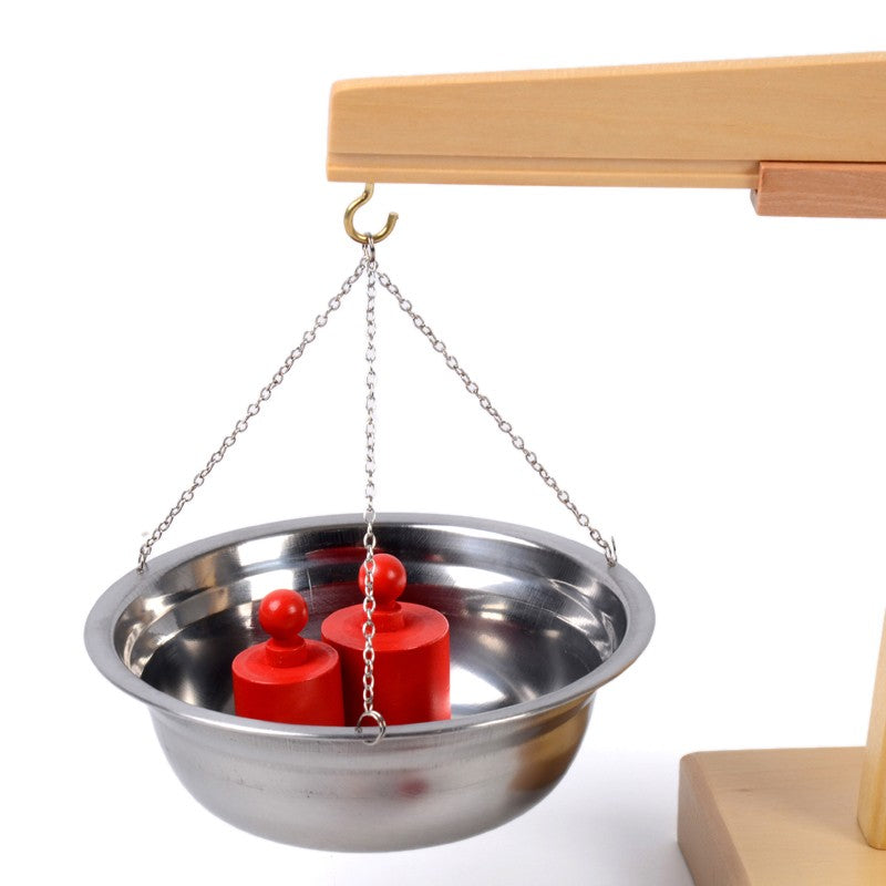 Wooden Balance Scale